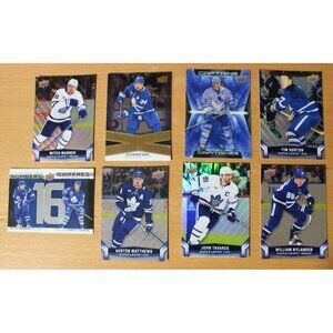 8 Toronto Maple Leafs Cards Lot Matthews, Nylander, Marner, Tavares, Sundin